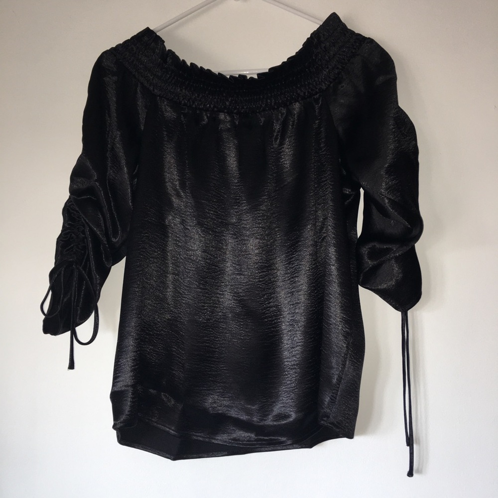 Project Runway Off the Shoulder top